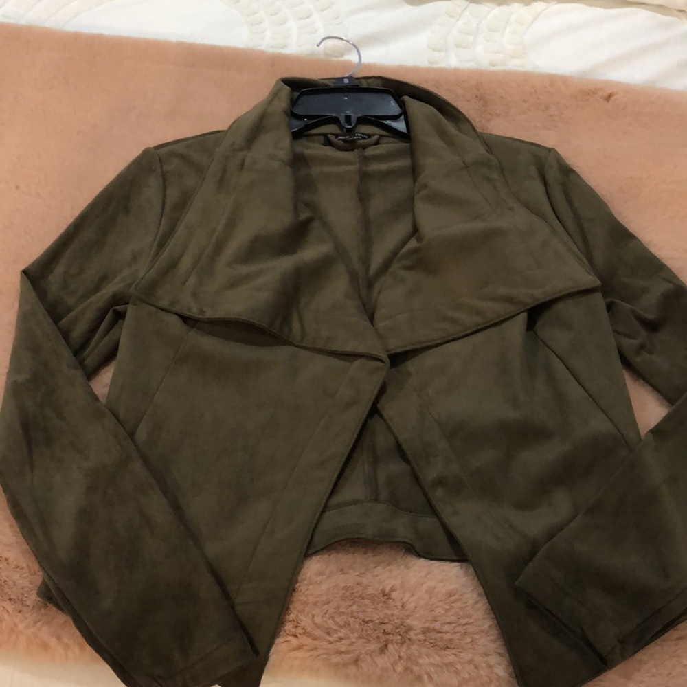 Green Suede Jacket - Picture 4 of 4